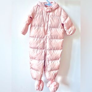 BabyGap 18-24m Baby Girl Warmest Down Onesie